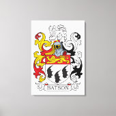 Toile Batson Family Crest (Recto)
