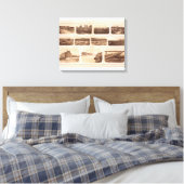 Toile Batteries, redoutes, construction, canal, pont (Insitu(Chambre))
