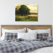 Toile Battle Near River - Edward Mitchell Banister (Insitu(Chambre))
