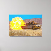 Toile BATTLE TANK - M1 Abrams 24x36 (Recto)
