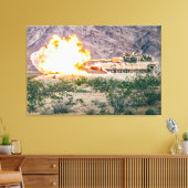 Toile BATTLE TANK - M1 Abrams 32x48 (Insitu(Salon))