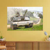 Toile BATTLE TANK - M1 Abrams 40x60 (Insitu(Salon))