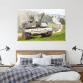 Toile BATTLE TANK - M1 Abrams 40x60 (Insitu(Chambre))