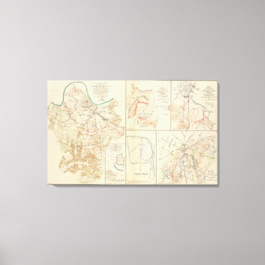 Toile Battlefield, Nashville, Tenn (Recto)