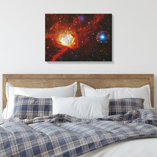 Toile Bauble céleste - image spatiale SXP1062 (Insitu(Chambre))