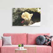 Toile Baugeage de chiot de Coyote (Insitu(Salon))
