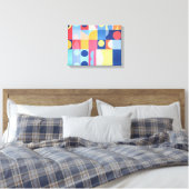 Toile Bauhaus Abstrait (Insitu(Chambre))
