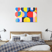 Toile Bauhaus Abstrait (Insitu(Chambre))