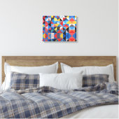 Toile Bauhaus Abstrait (Insitu(Chambre))