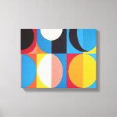 Toile Bauhaus Abstrait (Recto)