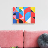 Toile Bauhaus Abstrait (Insitu(Salon))