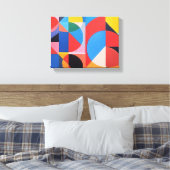 Toile Bauhaus Abstrait (Insitu(Chambre))