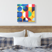 Toile Bauhaus Abstrait (Insitu(Chambre))