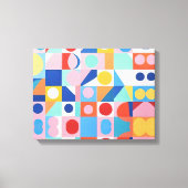 Toile Bauhaus Abstrait (Recto)