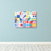 Toile Bauhaus Abstrait (Insitu (Plancher de Bois))