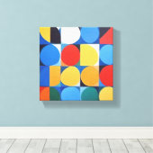 Toile Bauhaus Abstrait (Insitu (Plancher de Bois))