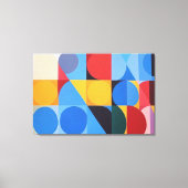 Toile Bauhaus Abstrait (Recto)