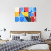 Toile Bauhaus Abstrait (Insitu(Chambre))