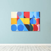 Toile Bauhaus Abstrait (Insitu (Plancher de Bois))