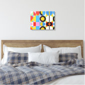 Toile Bauhaus Abstrait (Insitu(Chambre))