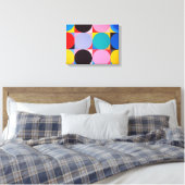 Toile Bauhaus Abstrait (Insitu(Chambre))