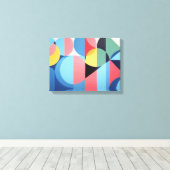 Toile Bauhaus Abstrait (Insitu (Plancher de Bois))