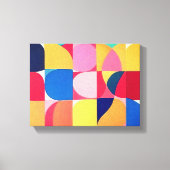 Toile Bauhaus Abstrait (Recto)