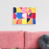 Toile Bauhaus Abstrait (Insitu(Salon))