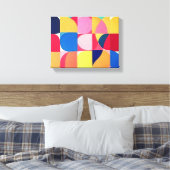 Toile Bauhaus Abstrait (Insitu(Chambre))