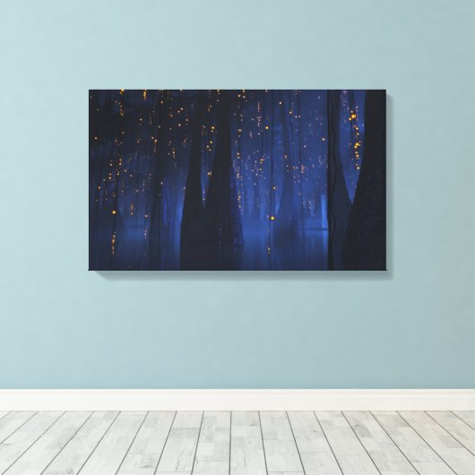 Toile Bayou (Nuit) (Insitu (Plancher de Bois))