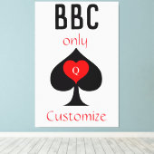 Toile BBC Seule pique lame signe Thunder_Cove (Insitu (Plancher de Bois))