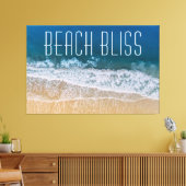 Toile Beach Bliss Palm Coast Tropical Dream Personnalisa (Insitu(Salon))