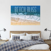 Toile Beach Bliss Palm Coast Tropical Dream Personnalisa (Insitu(Chambre))