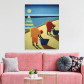 Toile Beach Bums 1997 (Insitu(Salon))