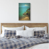 Toile Beach Dream 0026 Art (Insitu(Chambre))