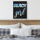 Toile Beach Girl (Insitu(Chambre))