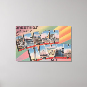 Toile Beach Haven, New Jersey - Grandes SCÈNES