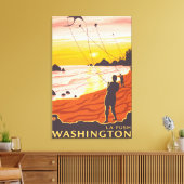Toile Beach & Kites - La Push, Washington (Insitu(Salon))