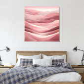 Toile Beachy Pink AI art  (Insitu(Chambre))