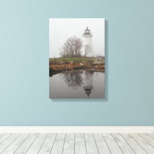 Toile Beacon in the Fog (Insitu (Plancher de Bois))