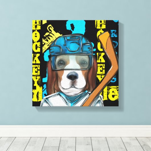 Toile Beagle (Insitu (Plancher de Bois))