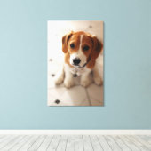 Toile Beagle (Insitu (Plancher de Bois))