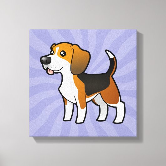 Toile Beagle de dessin (Recto)