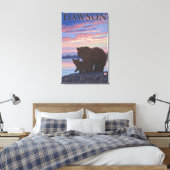 Toile Bear and Cub - Dawson, Alaska (Insitu(Chambre))