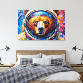 TOILE BEAR IN SPACE-6 (Insitu(Chambre))
