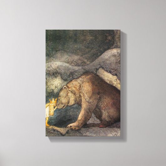 Toile Bear Kiss (Recto)