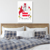 Toile Beardsley Family Crest (Insitu(Chambre))