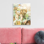 Toile Beatrix Potter The Fairy Caravan Nursery Print (Insitu(Salon))