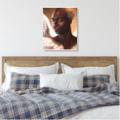 Toile Beau Africain Noir (Insitu(Chambre))