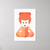 Toile Beau art de filles chinoises (Recto)